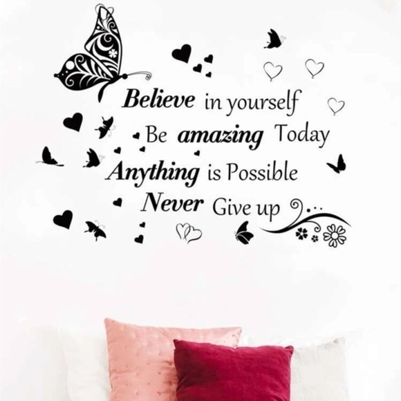 Believe in Yourself Graphic Wall Sticker - Picture 2 of 7